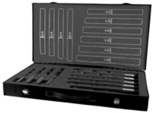 Jeux de forets DIN 345 HSS en cassette acier ; Ruko (A204002)