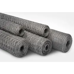 Casa Pura Drahtzaun   Verzinkt   Kaninchendraht   Maschenweite: 25 mm   Höhe: 100 cm