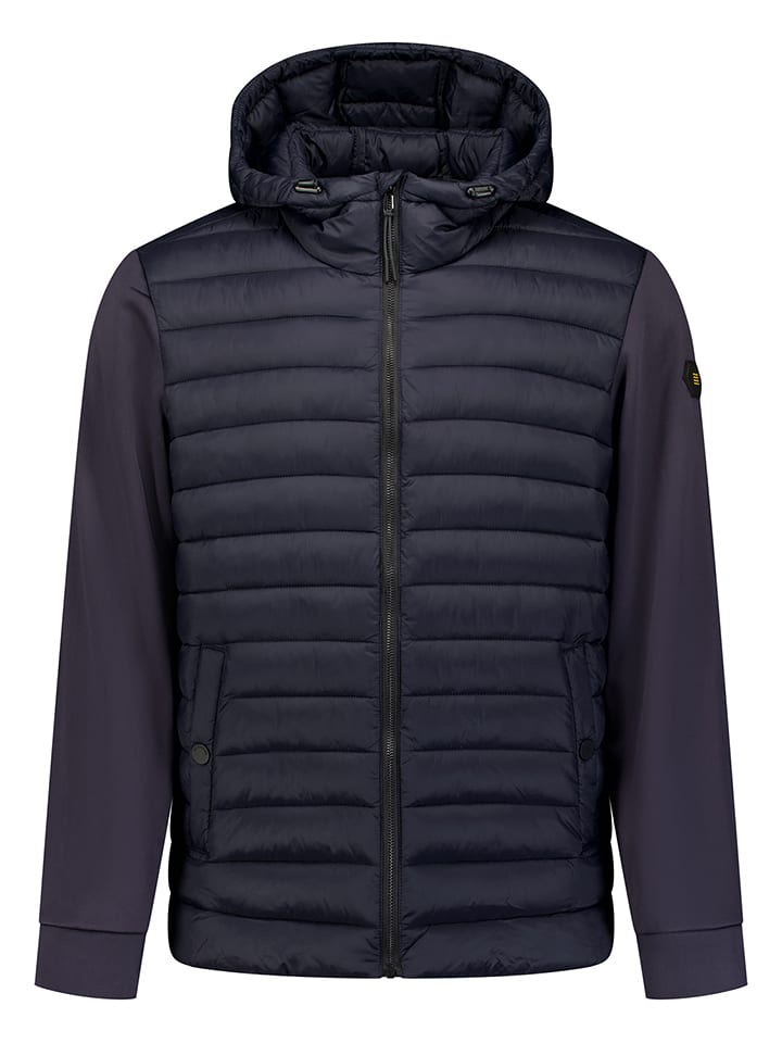 No Excess Steppjacke in Dunkelblau - L