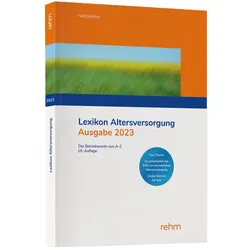 Lexikon Altersversorgung 2023, Fachbücher von Ralf Fath, Christian Urbitsch