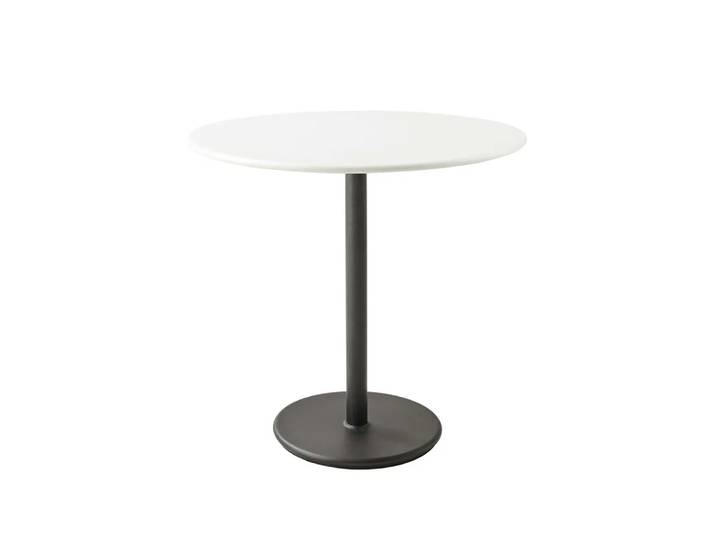 Cane-line Table de café Go Ø80 cm White-lava grey