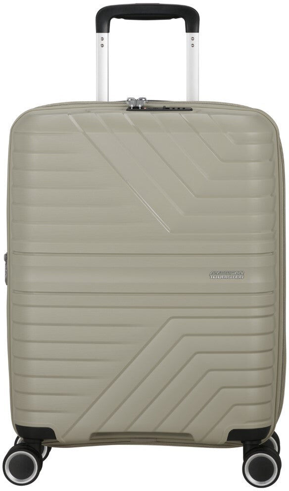 American Tourister Flytwist 55cm 4-Wheel Expandable Cabin Case - Sandstone
