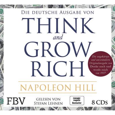 Think and Grow Rich – Deutsche Ausgabe - Napoleon Hill, CD, 9783960923145