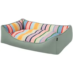 Hundebett Lotta bunt mehrfarbig 100x27x70 cm