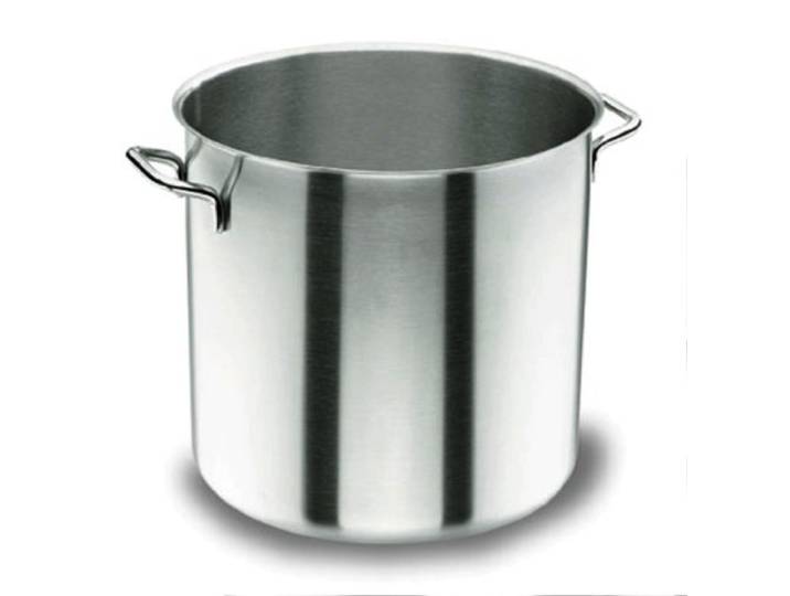 Lacor 50145W – 45 cm Topf, Edelstahl wagner Profi-Küche Qualität Aus lebensmittelechtem Edelstahl gefertigt; hohe Korrosionsbeständigkeit und Haltbarkeit im täglichen Gebrauch