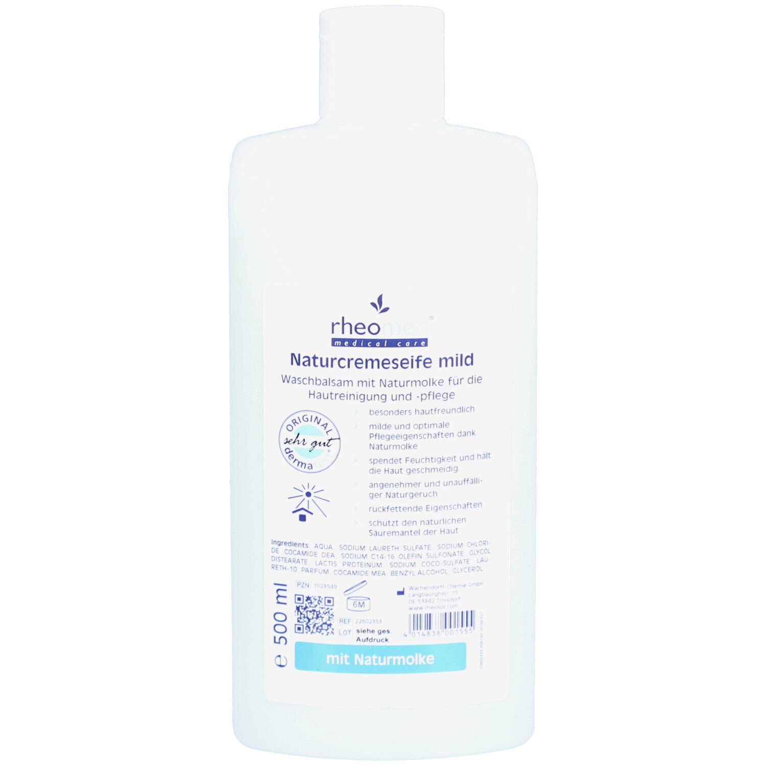 Rheomed Naturcremeseife mild Systempatr. I 500 ml Flüssigseife