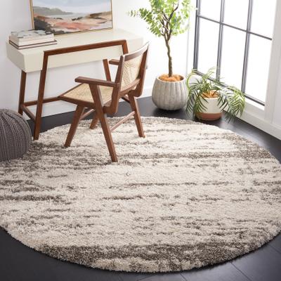 SAFAVIEH Hudson Shag Ariette Modern Abstract 2-inch Thick Rug