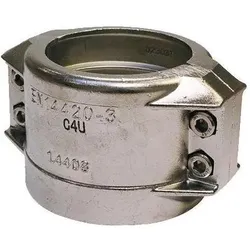 Teguma, Zubehör Sanitärinstallation, Klemmschale VA (1.4408) 75,0mm Spannber.min.86mm Spannber.max.89mm