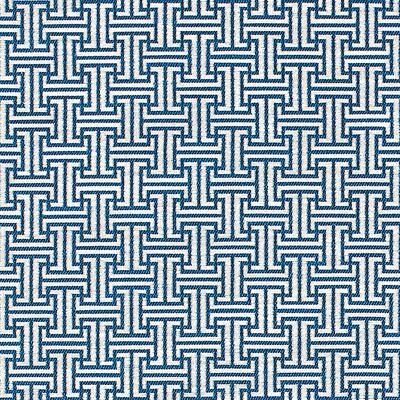 Patmos Cobalt InsideOut Performance Fabric by the Yard - Ballard Designs
