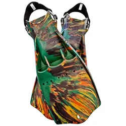 DiveSystem - Tech Fin - Farbe: Camu - Größe: XS