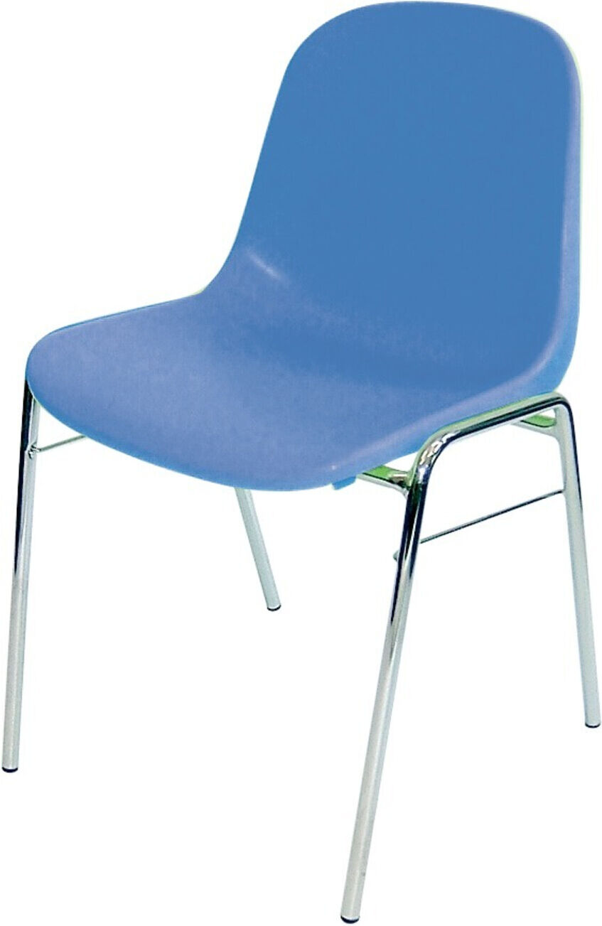 Schalenstuhl BETA chrom/dunkelblau ; E/D/E (BETA CR K31)
