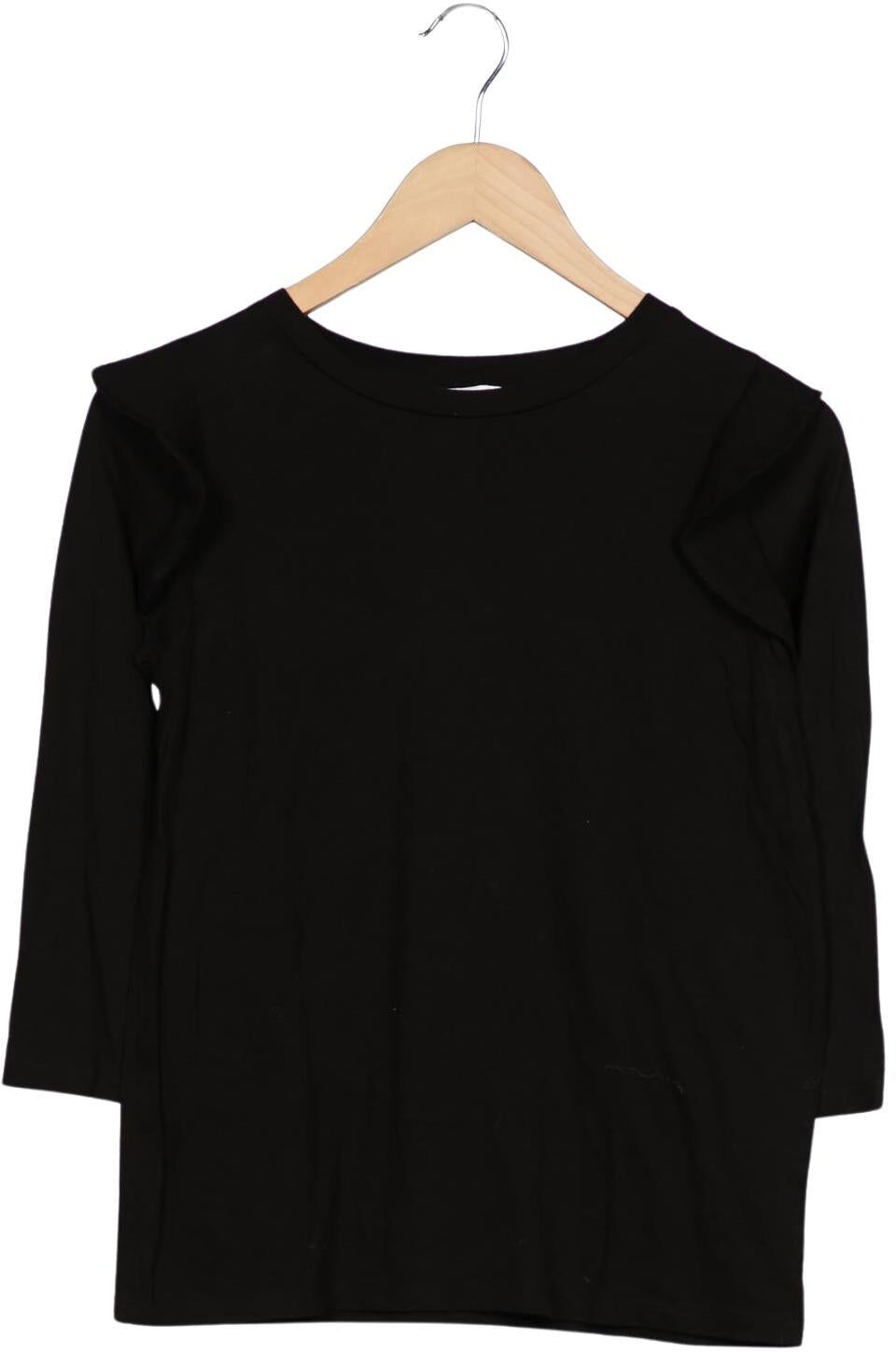 Michael Michael Kors Damen Langarmshirt, Schwarz, Gr. S, Baumwolle / Modal - Second Hand
