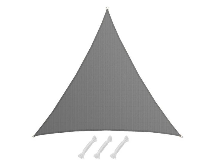 SONNENSEGEL Luftdurchlässig 800 cm Grau
