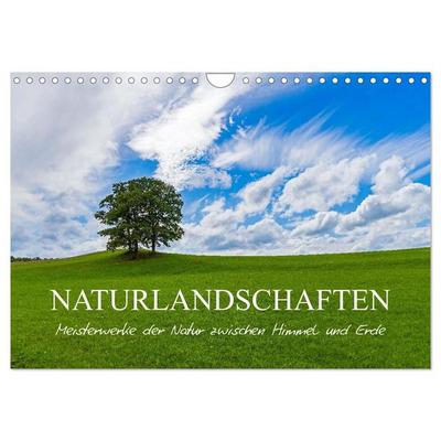 Naturlandschaften - Meisterwerke zwischen Himmel und Erde (Wandkalender 2027 DIN A4 quer), CALVENDO Monatskalender