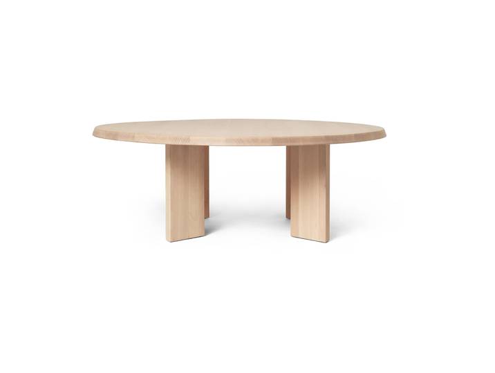 Ferm Living Tarn Couchtisch 107,6x108,1 cm White oiled beech