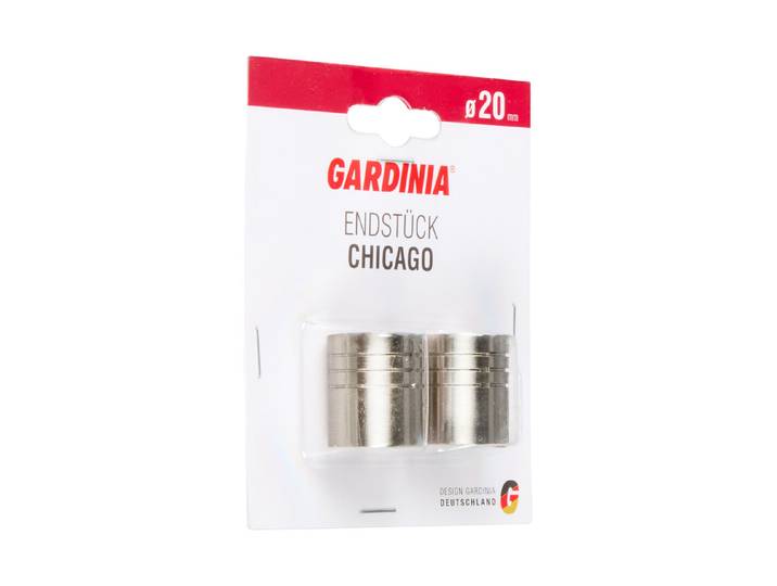 Gardinia Gardinenstange Chicago Weiss 2 m