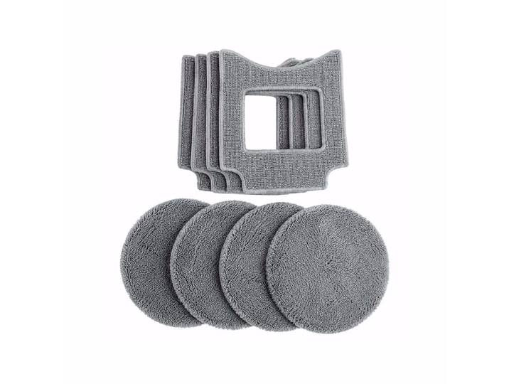 Hutt Ersatzpads 8er Set – Diverses Reinigungszubehör – grau
