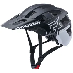 Cratoni AllSet Pro Fahrradhelm - black-white matt