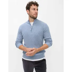 Brax Herren Strickpullover Style STEFFEN light blue, hellblau, Gr. S