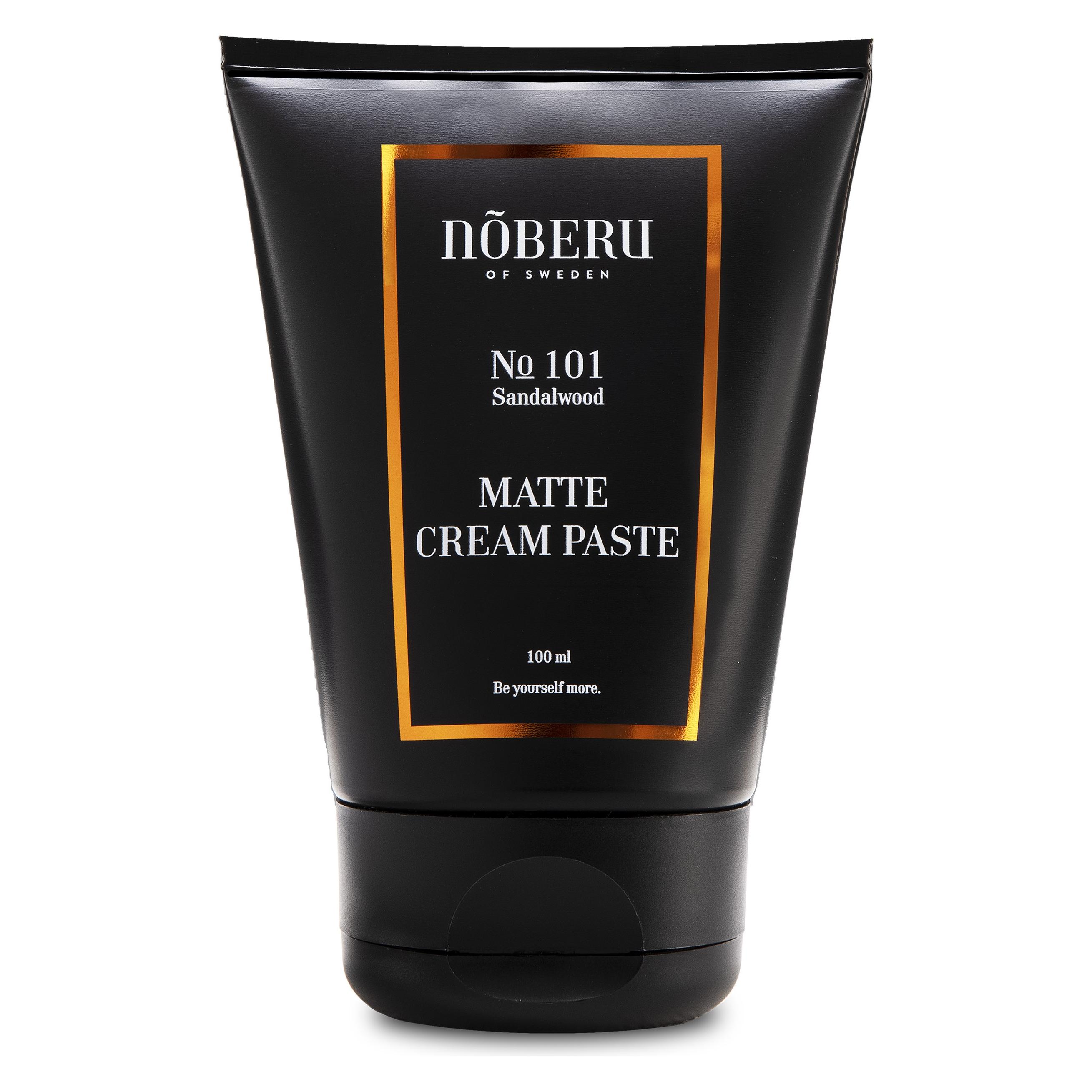 Nõberu NOBERU MATTE CREAM PASTE - n°101 Sandalwood 100ml (Haarpaste, Haarwachs, 100 ml) (NOB-L-1655)
