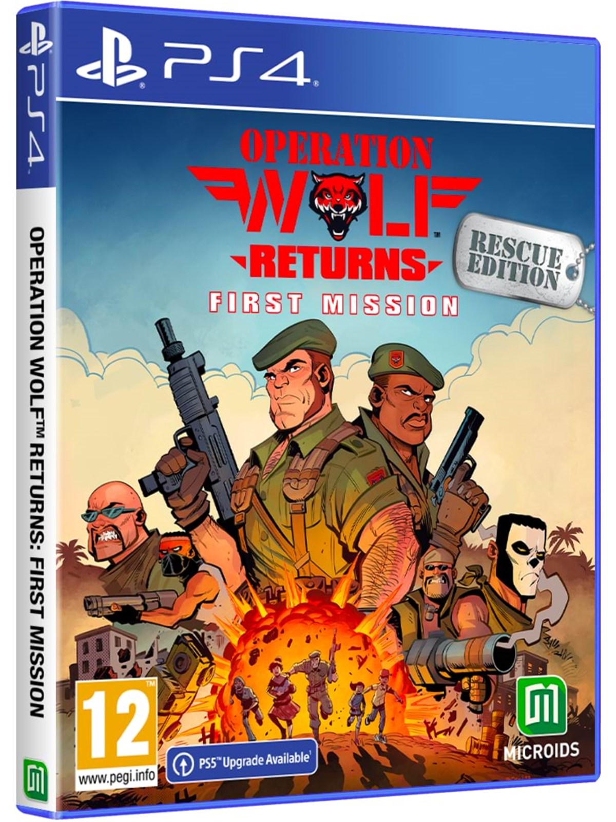 Operation Wolf Returns: First Mission (Rescue Edition) - Sony PlayStation 4 - Action - PEGI 12