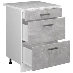 Vicco, Regal, Küchenunterschrank R-Line (60 x 60 x 81.60 cm)