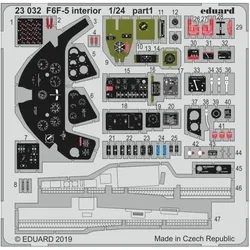 Eduard F6F-5 interior for Airfix