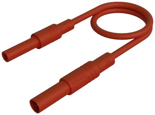 Hirschmann Test & Measurement MAL S GG-B 200/2,5 rt Sicherheits-Messleitung 4mm Sicherheits-Stecker 4mm Sicherheits-Buchse 200cm