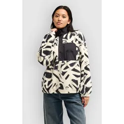 Quiksilver Renek Polar Half-Zip Fleece Pullover bone white spraycan renek Gr. L