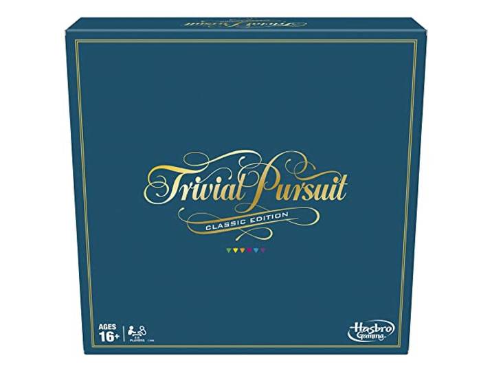 Hasbro Gaming C1940 Trivial Pursuit Spel, Classic Edition, Meerkleurig
