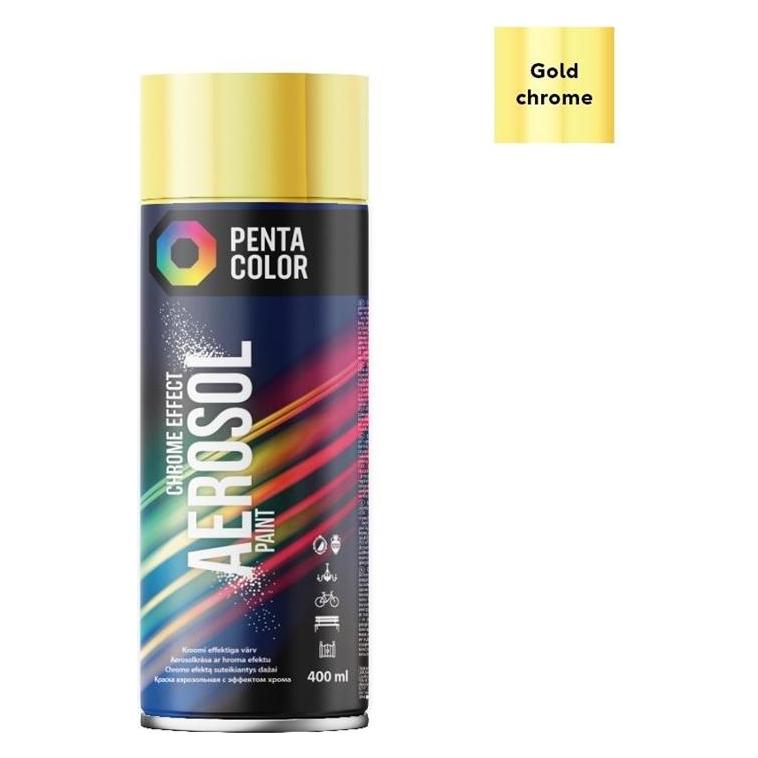 Pentacolor Paint Aerosol Penta Gold-Chrome 400ml (400 ml) (33033864)