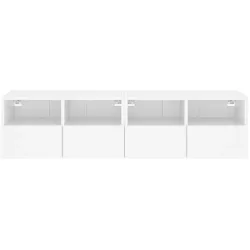 vidaXL, TV Möbel, Angelique (2 Stück) (100 x 30 x 30 cm)
