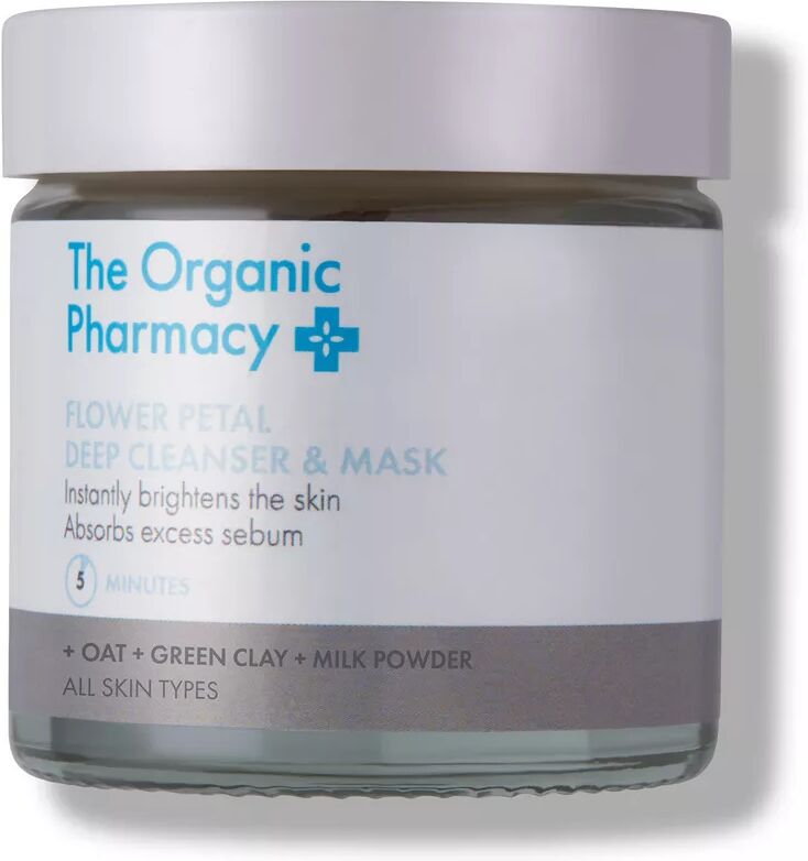 The Organic Pharmacy - Cleanser & Mask, Flower Petal Deep, 40 g