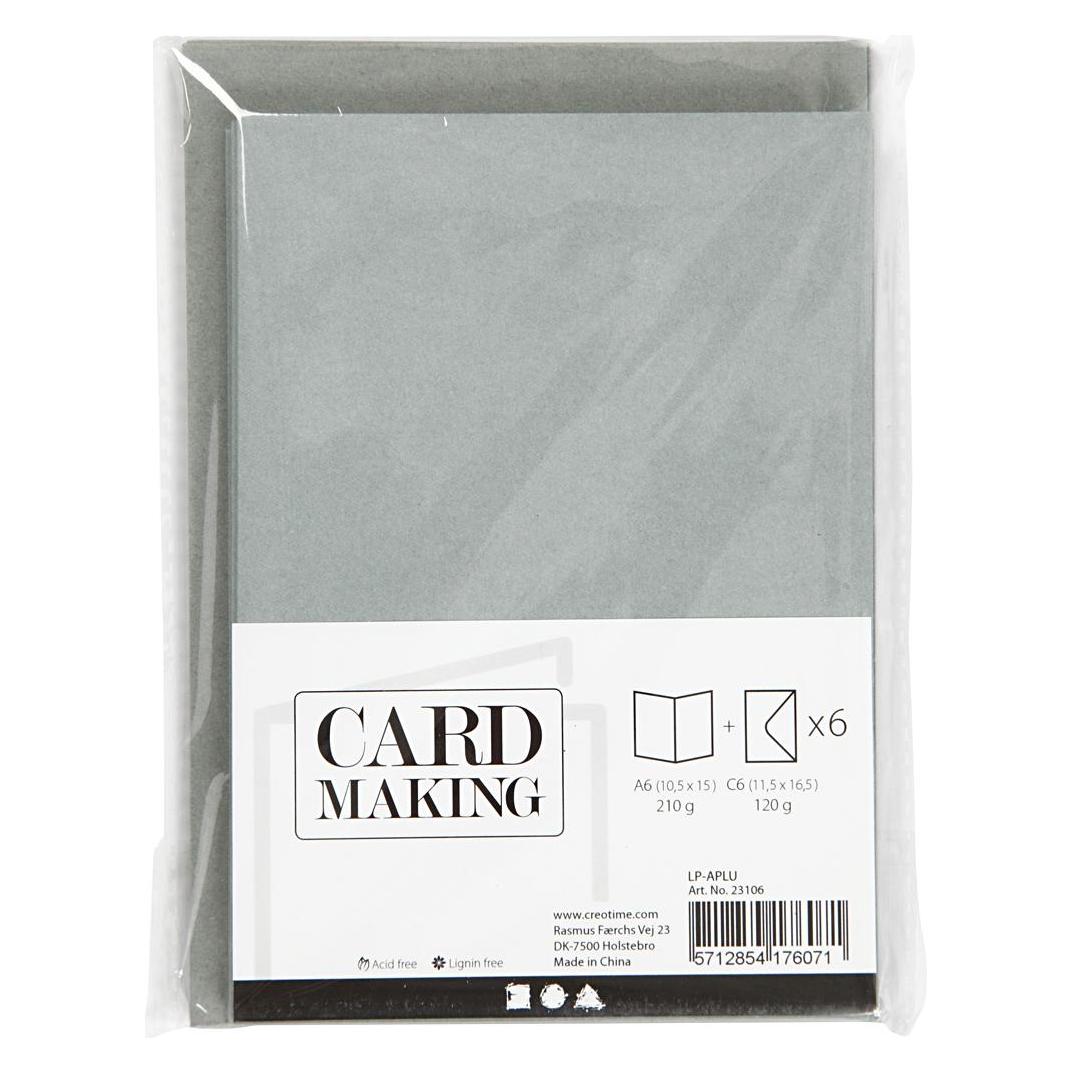 Creativ Company Cards and envelopes (6 Stk.) (5712854176071)