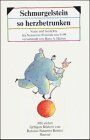 Halbey, Hans Adolf - Schmurgelstein so herzbetrunken: Nonsense-Verse für Leute von 9 bis 99 - Preis vom 12.10.2026 11:37:12 h