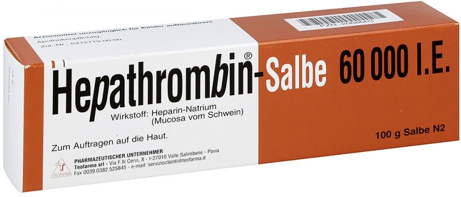 Hepathrombin Salbe 60000