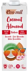 Ecomil Bebida De Coco Y Almendra Nature Bio 1000 ml Amêndoa-Coco