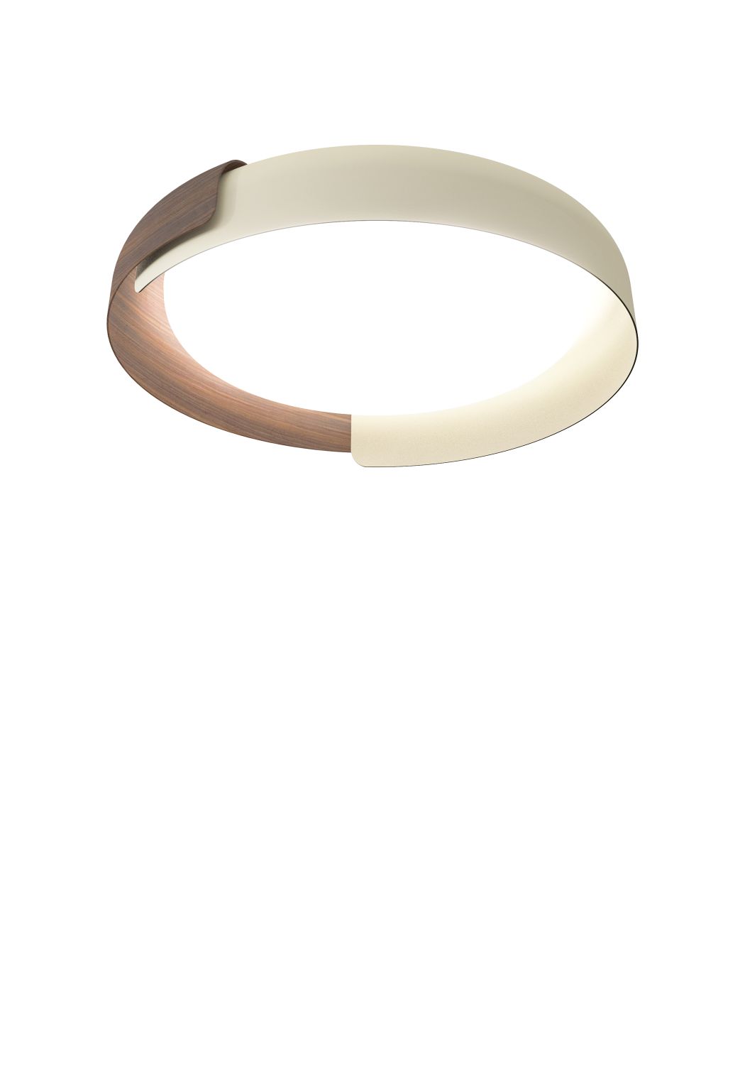 Kundalini LED-Deckenleuchte DALA Sandfarben/Holz K503420SL30 8015086011675