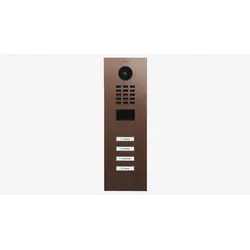 DoorBird D2204V IP Video Türsprechanlage – Echte Baubronze