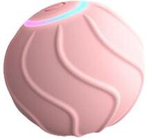 Uplift Picks USB Rechargeable Smart Cat Rolling Ball For Automatic Bouncing And Indoor Play pink