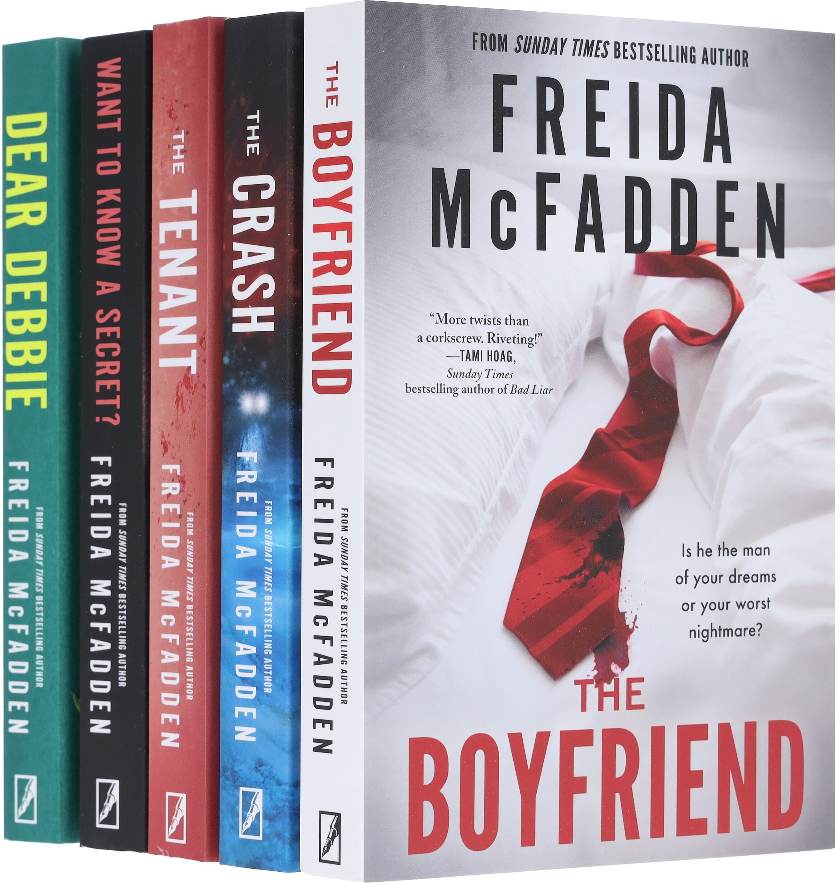 Freida McFadden Collection 5 Books Set - Fiction - Paperback Sourcebooks