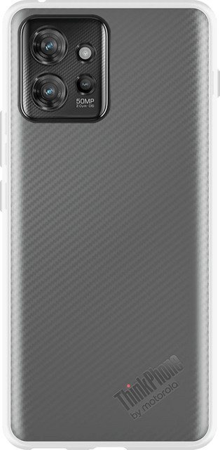 Just in Case Soft Design Motorola ThinkPhone Back Cover Transparant