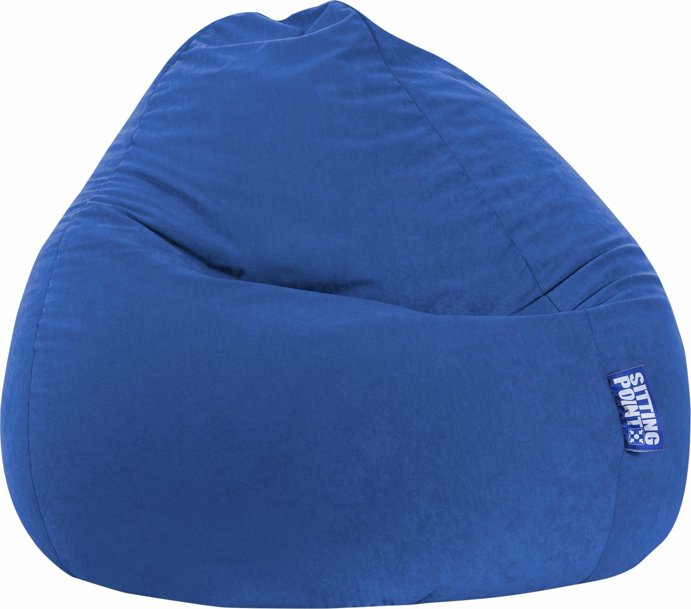 Sitzsack SITTING POINT "EASY XXL", blau (dunkelblau), Sitzsäcke, Sitzsack