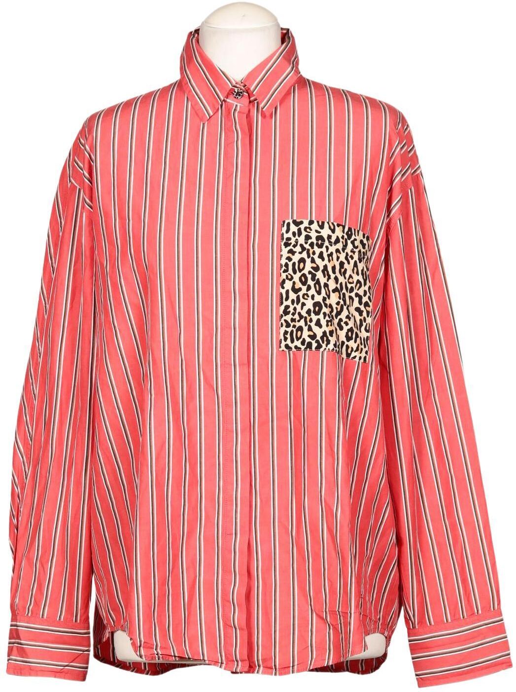 Cain Damen Bluse, Rot, Gr. EU 40 (Marc Cain N4), Baumwolle - Second Hand