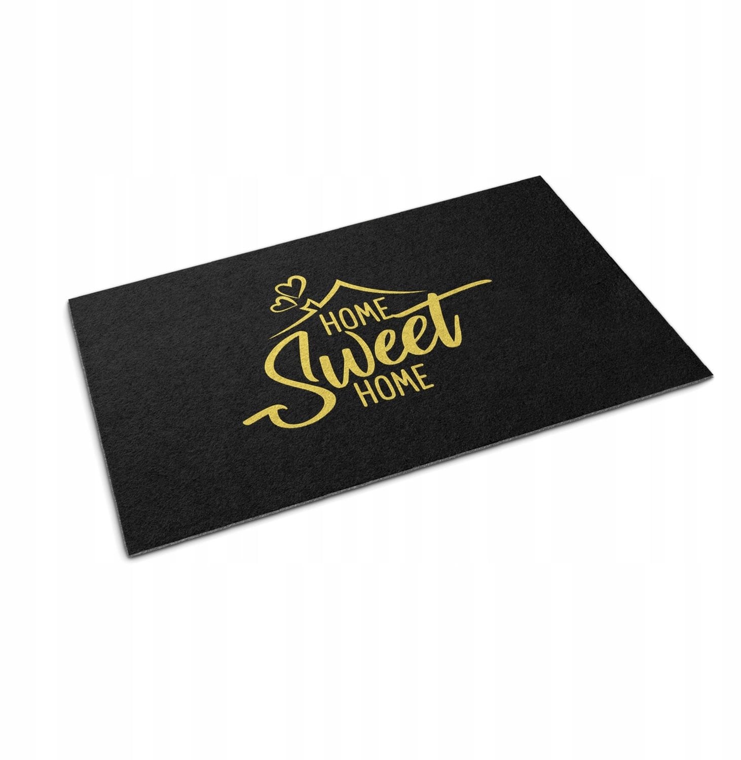 Antislip Buiten Deurmat Home Sweet Home - Zwart - 60 x 40 cm