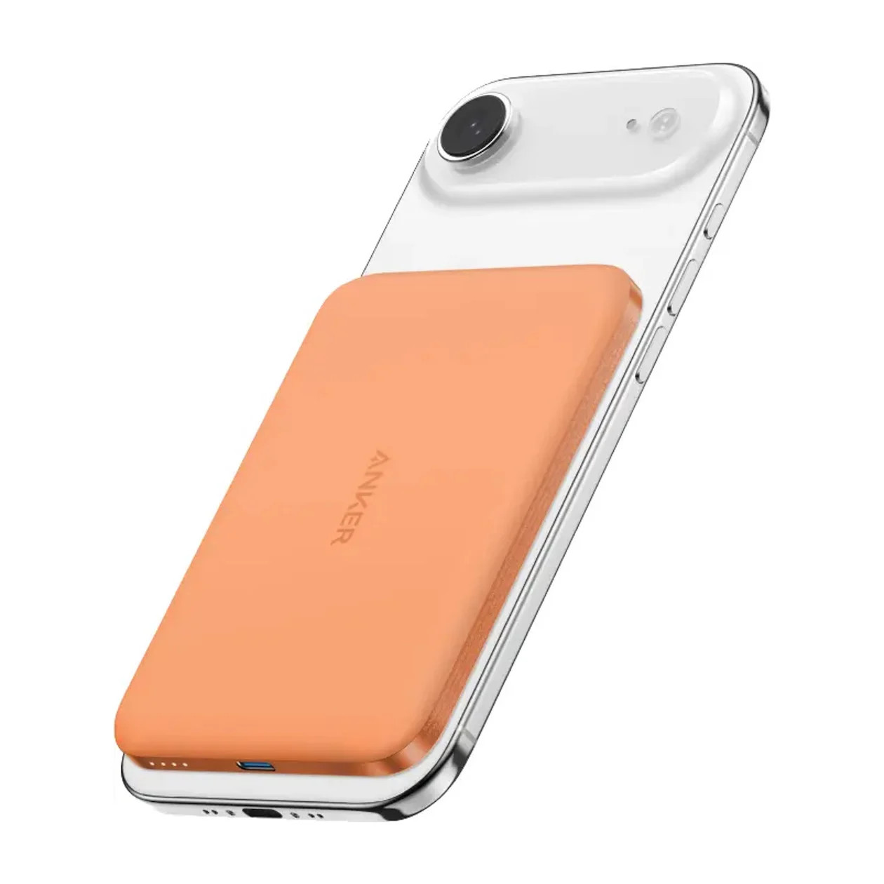 Anker Nano MagGo Slim Powerbank 5.000 mAh Oranje