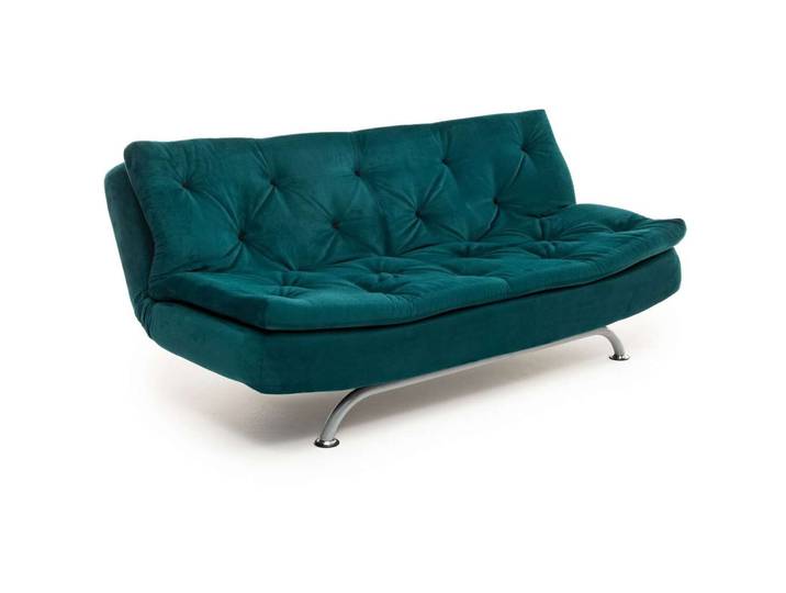 Bettsofa Rivo Petrolgrün Stoff B 185 T 98 cm - Bettsofa