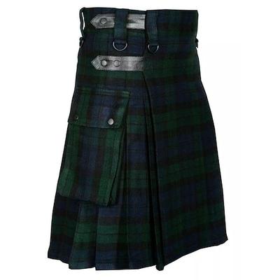 Punk Gothic Mittelalterlich Weihnachtskleid schottisch Kostüm Herren Alltagstauglich Erwachsene Rock