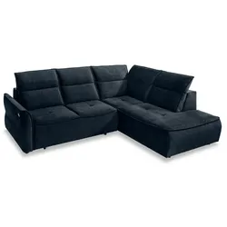 Ecksofa Murillo Stoff Deep Ocean