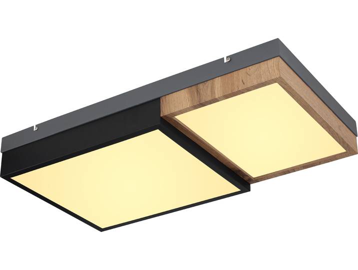 Globo Lighting Plafonnier métal blanc mat\, LED